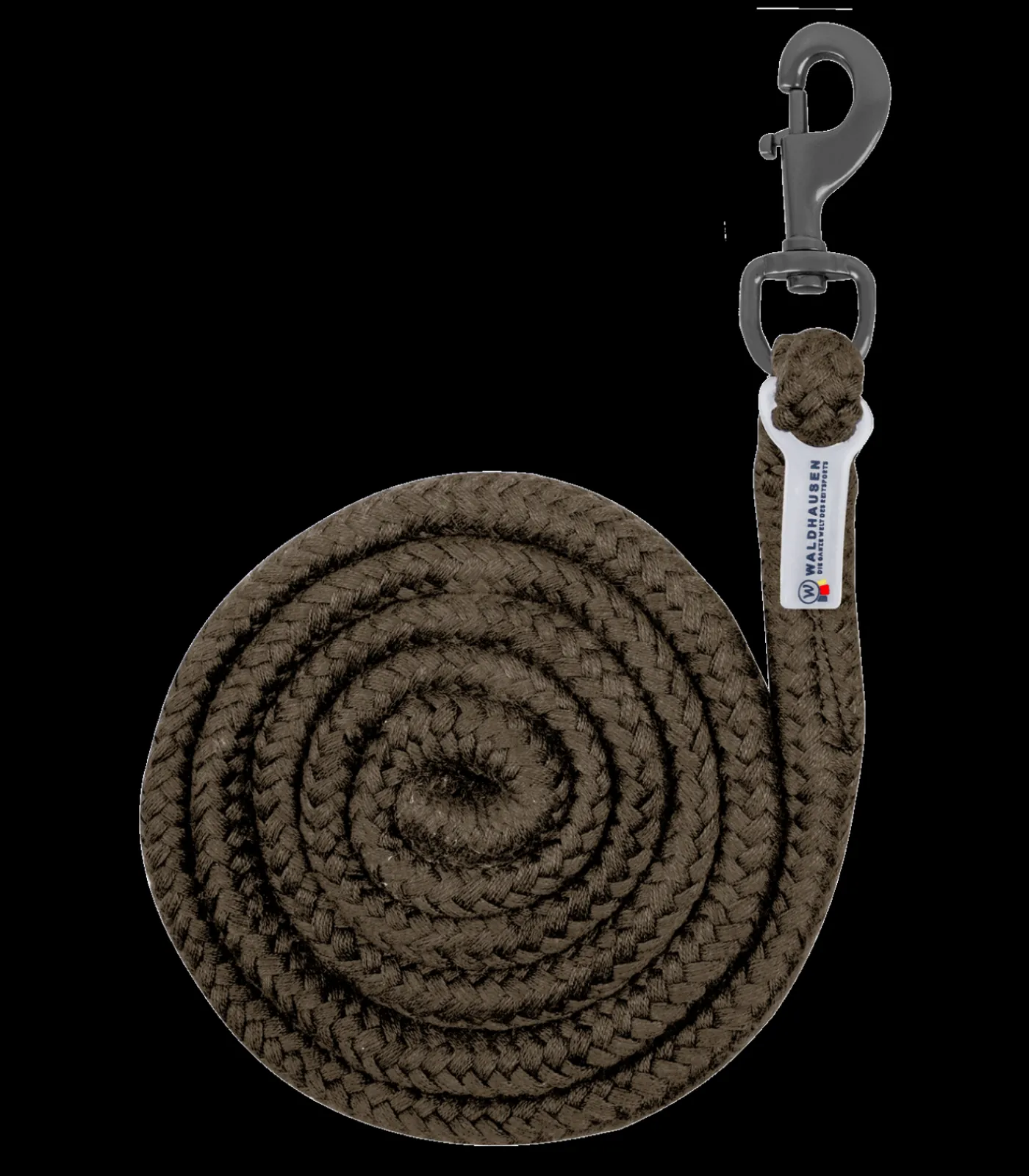 Waldhausen Anbindestrick Plus Karabiner, dunkle Beschläge Online