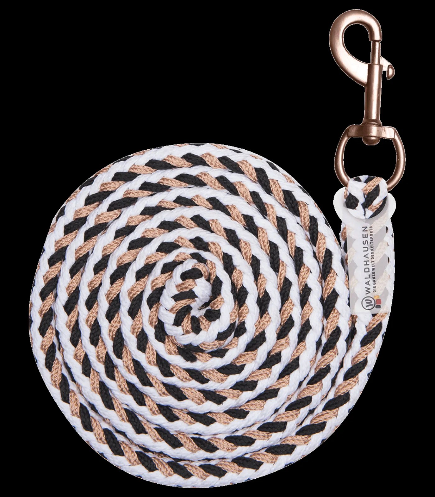 Waldhausen Anbindestrick Shine - Karabinerhaken New