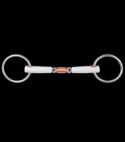 beris Unterlegtrense, doppelt gebrochen, Ring 6cm medium Hot