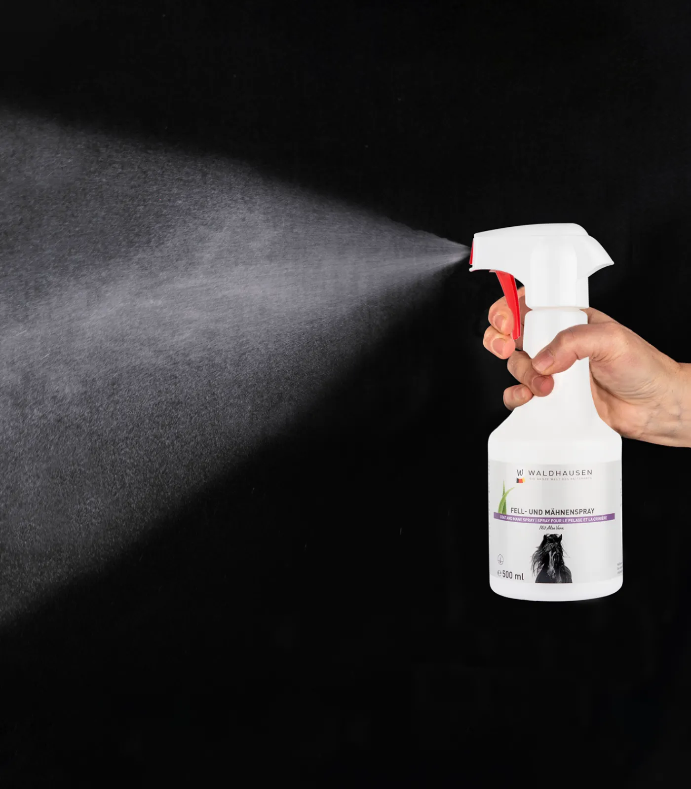 Waldhausen Fell- und Mähnenspray mit Aloe Vera, 500 ml Clearance