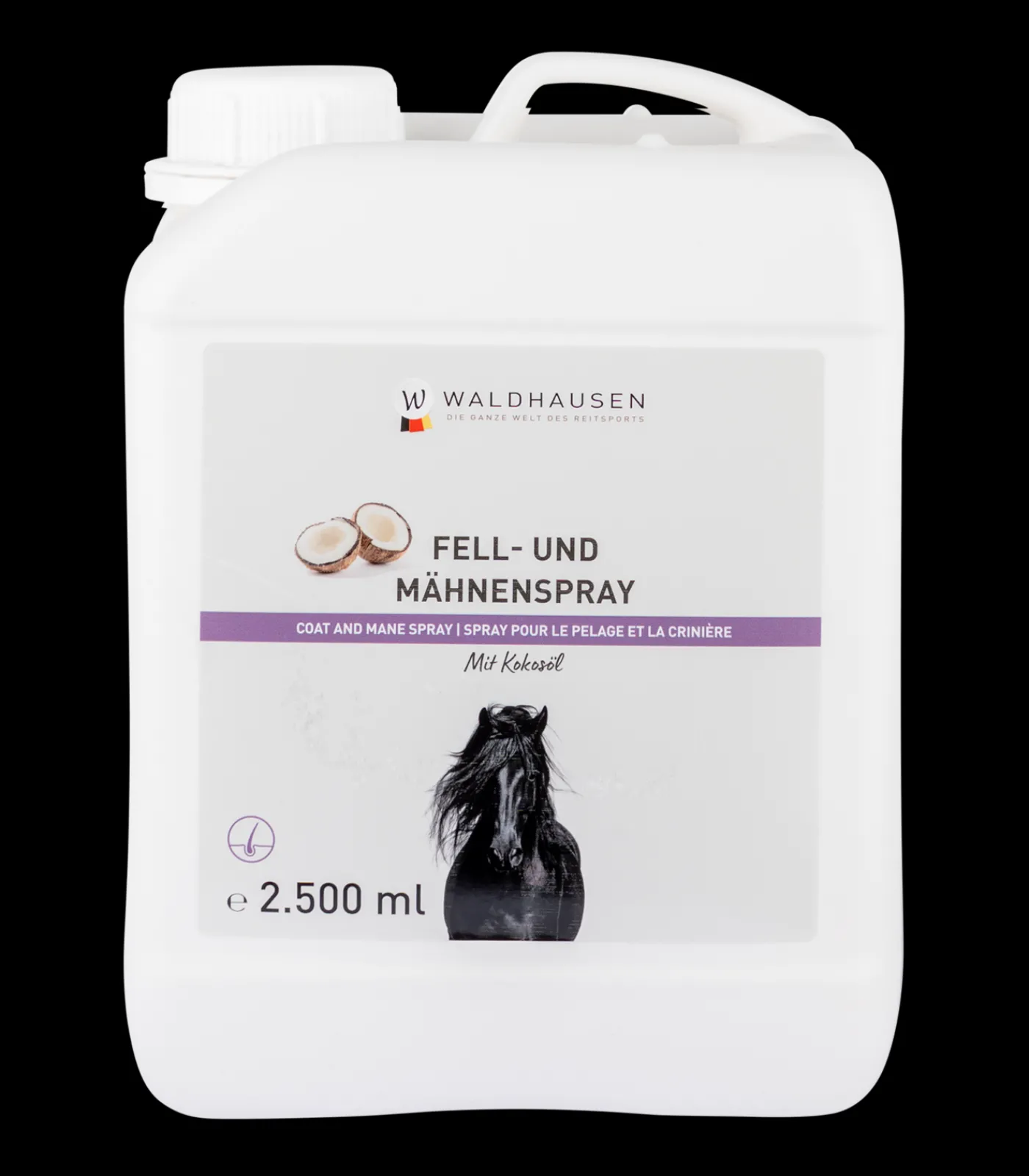 Waldhausen Fell- und Mähnenspray mit Kokosöl, 2500 ml Online