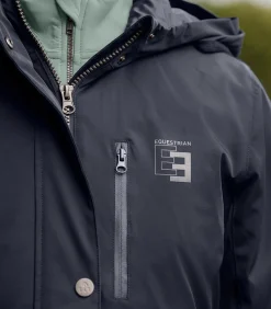 ELT Funktions-Reitparka Ava, Teens tiefblau Best