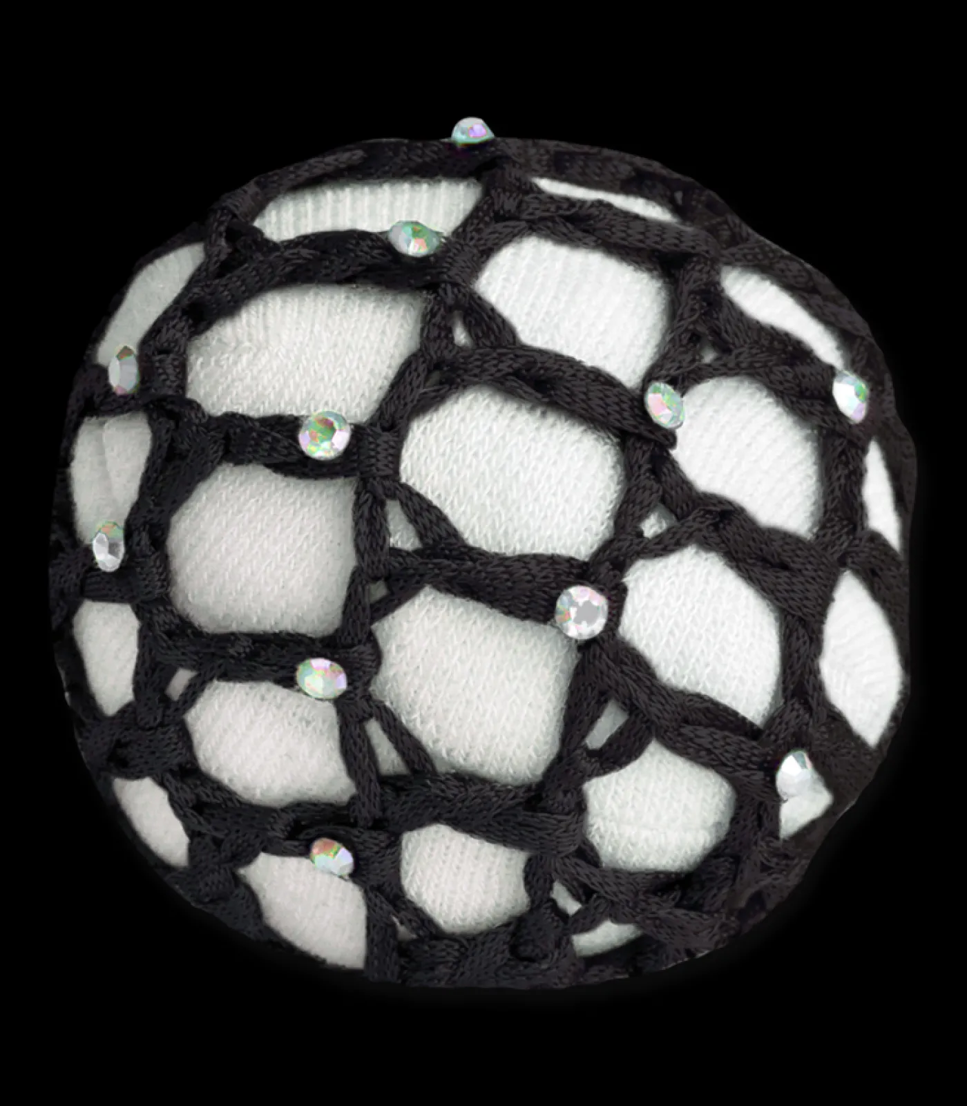 Waldhausen Haarnetze mit Glitzersteinchen Hot