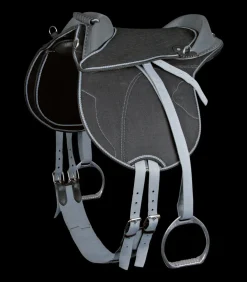 Waldhausen Kids Reitkissen schwarz/grau Sale