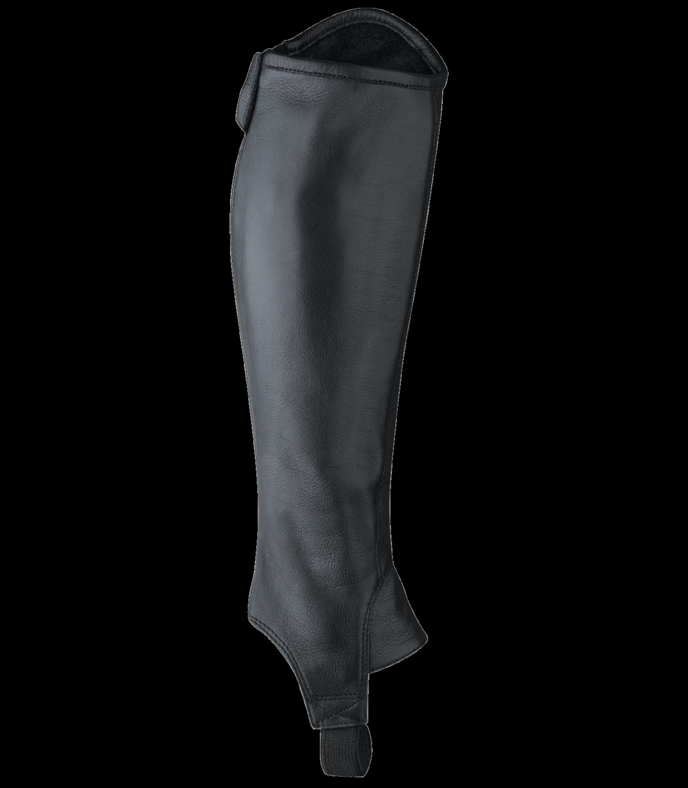 ELT Lederchaps Classic schwarz Outlet