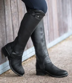 ELT Lederchaps Classic schwarz Outlet