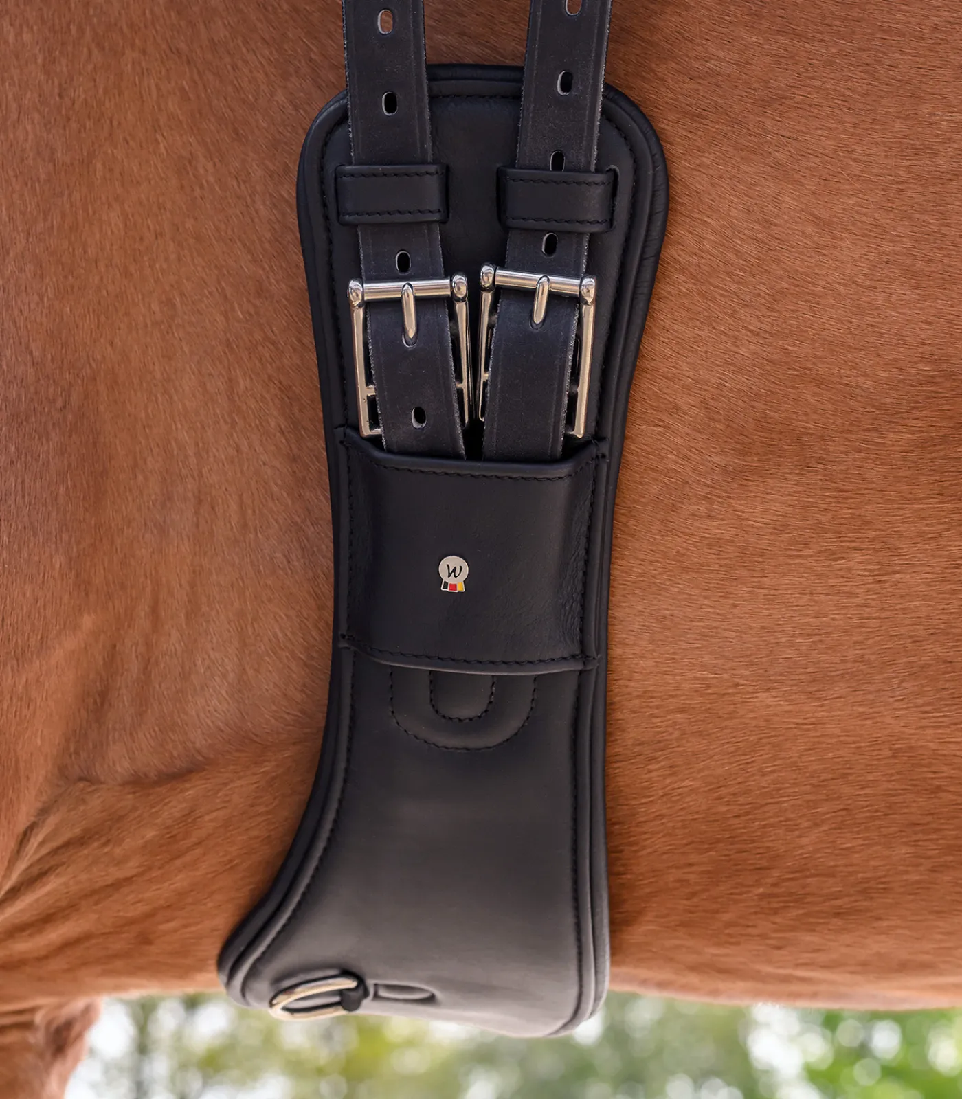 Waldhausen Lederkurzgurt Contour schwarz Outlet