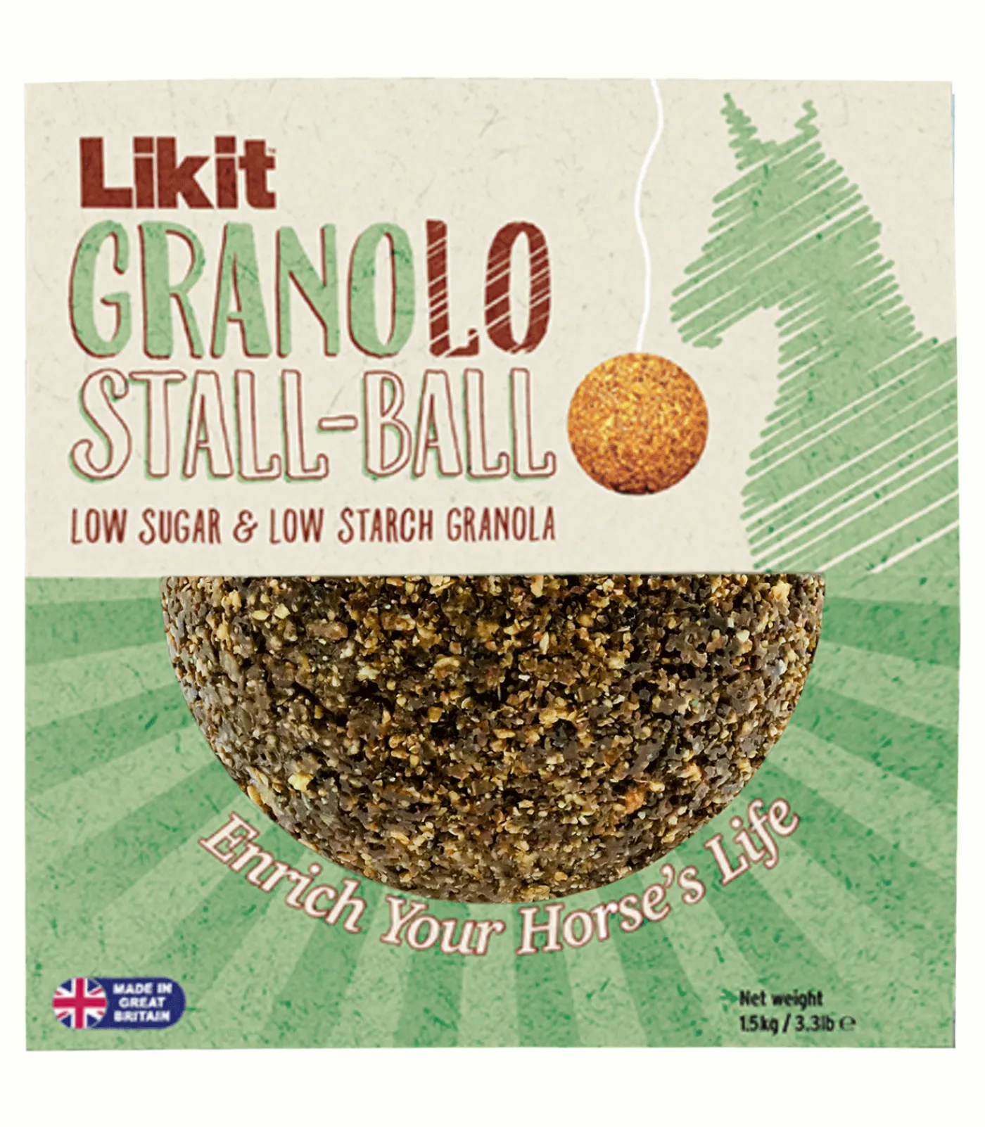 LIKIT Müslikugel weniger Zucker, 1,6 kg Discount