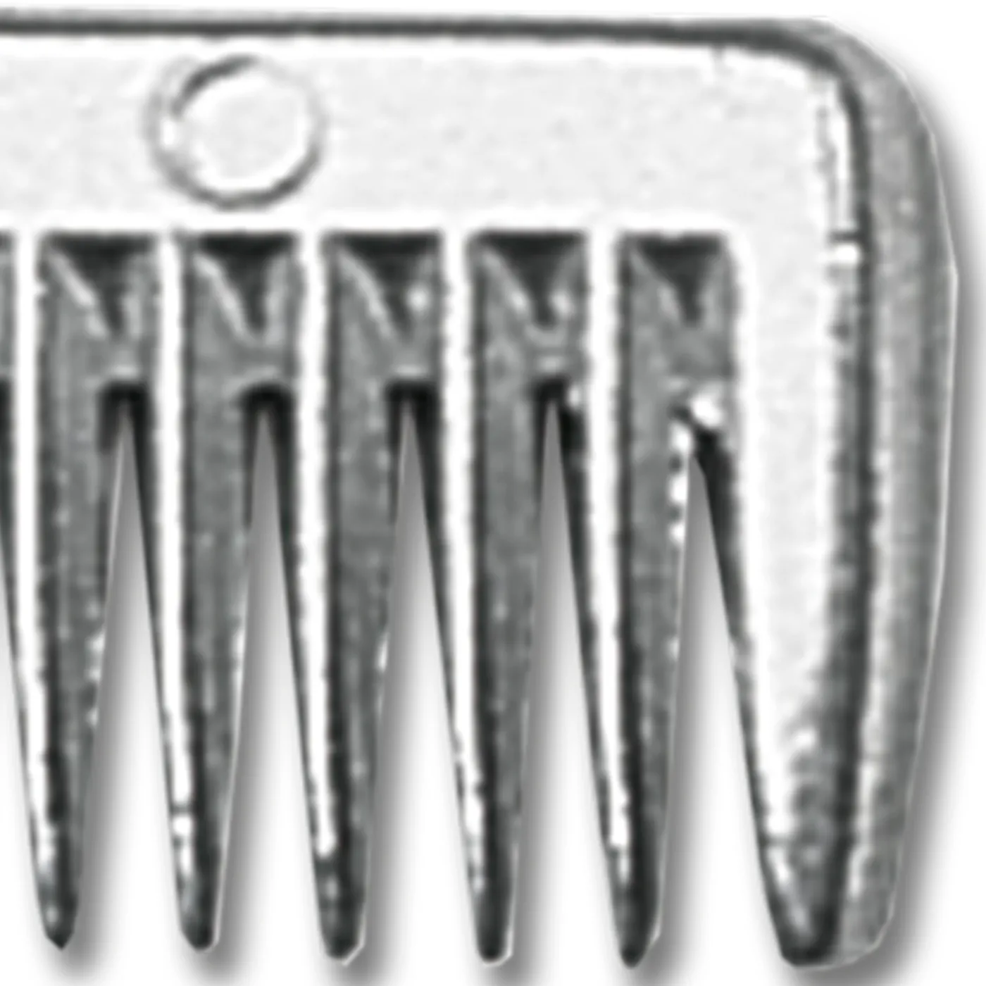 Waldhausen Mähnen-Reißkamm, Metall Discount