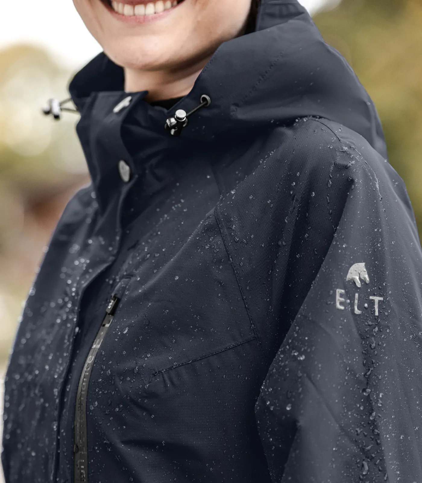 ELT Regenmantel Fehmarn tiefblau Outlet