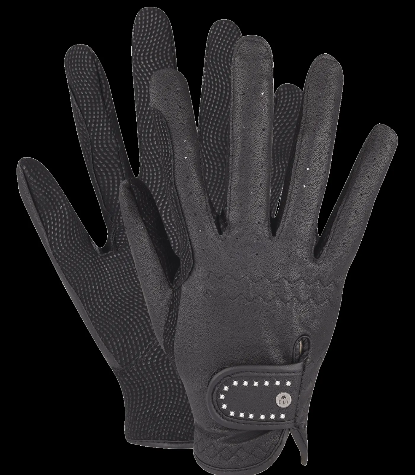 ELT Reithandschuh - Der Allrounder Winter schwarz/silber