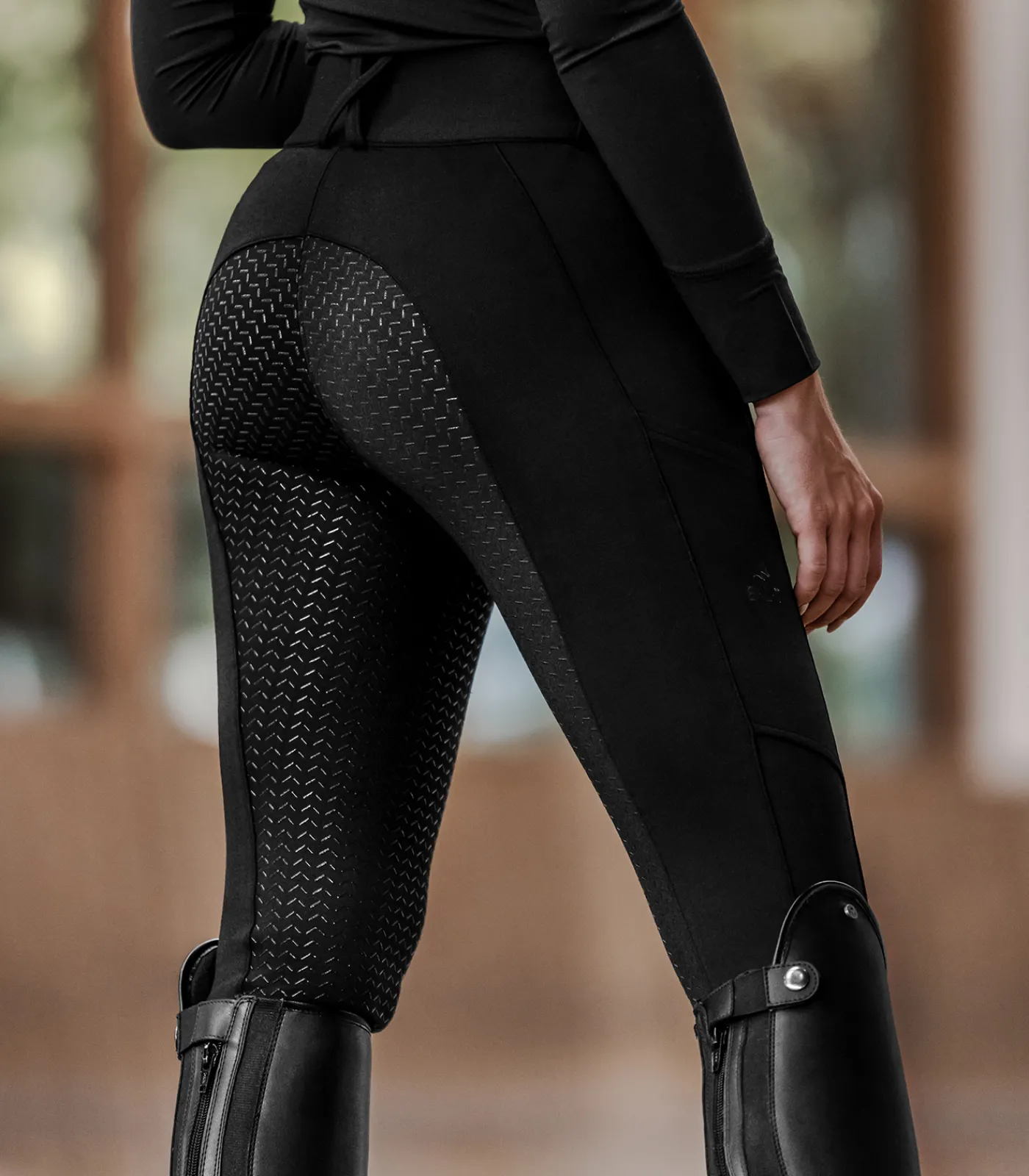 ELT Reithose Essential High Waist Silikon