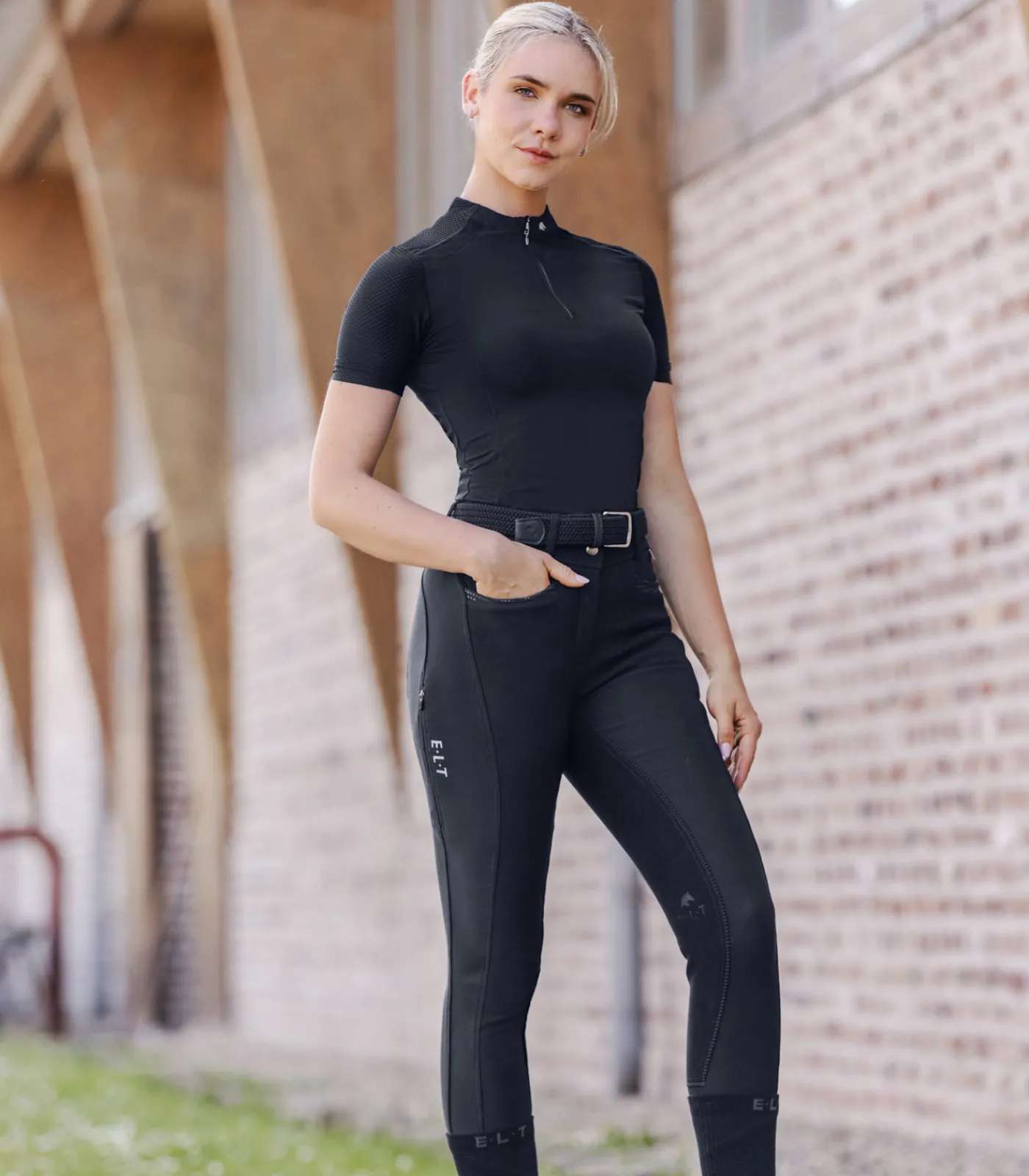 ELT Reithose Oktavia Curved High Waist New