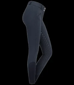 ELT Reithose Thermo Fun Sport Silikon High Waist nachtblau Outlet