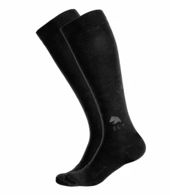 ELT Reitsocken Bamboo schwarz Hot
