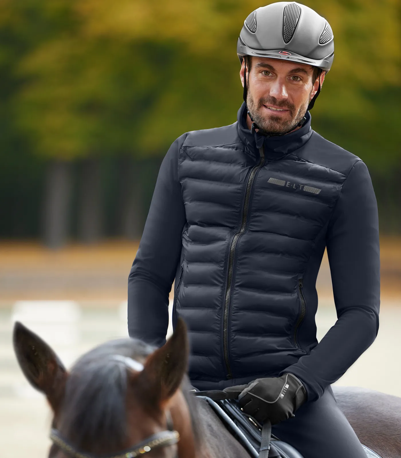 ELT Softshell-Mix Jacke Missouri, Herren tiefblau Best