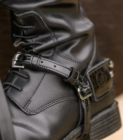 Waldhausen Sporenriemen Lackleder schwarz Outlet