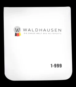 Waldhausen Startnummern Set, oval, mit Gummis Clearance