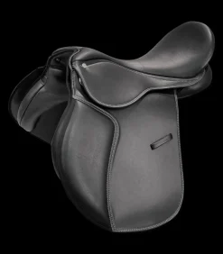 Waldhausen Vielseitigkeitssattel Economic, Synthetic, Pony schwarz Outlet