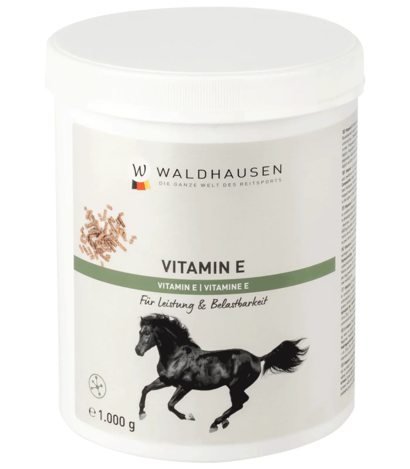 Waldhausen Vitamin E - Für Leistung & Belastbarkeit, 1kg Hot