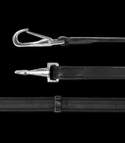 Waldhausen Anti Rutsch Zügel mit Karabiner schwarz Outlet