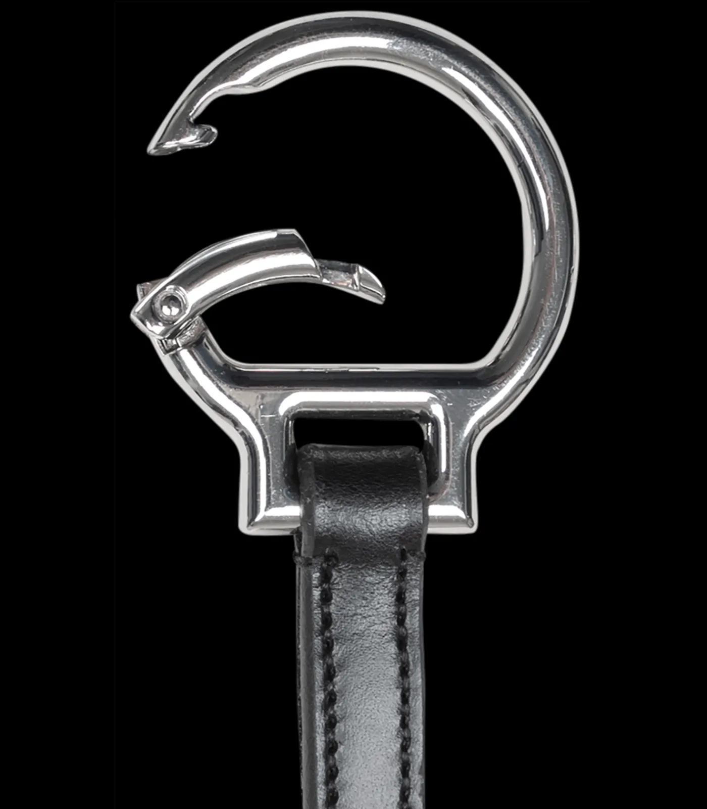 Waldhausen X-Line Martingalgabel mit Snap-Ringen schwarz New