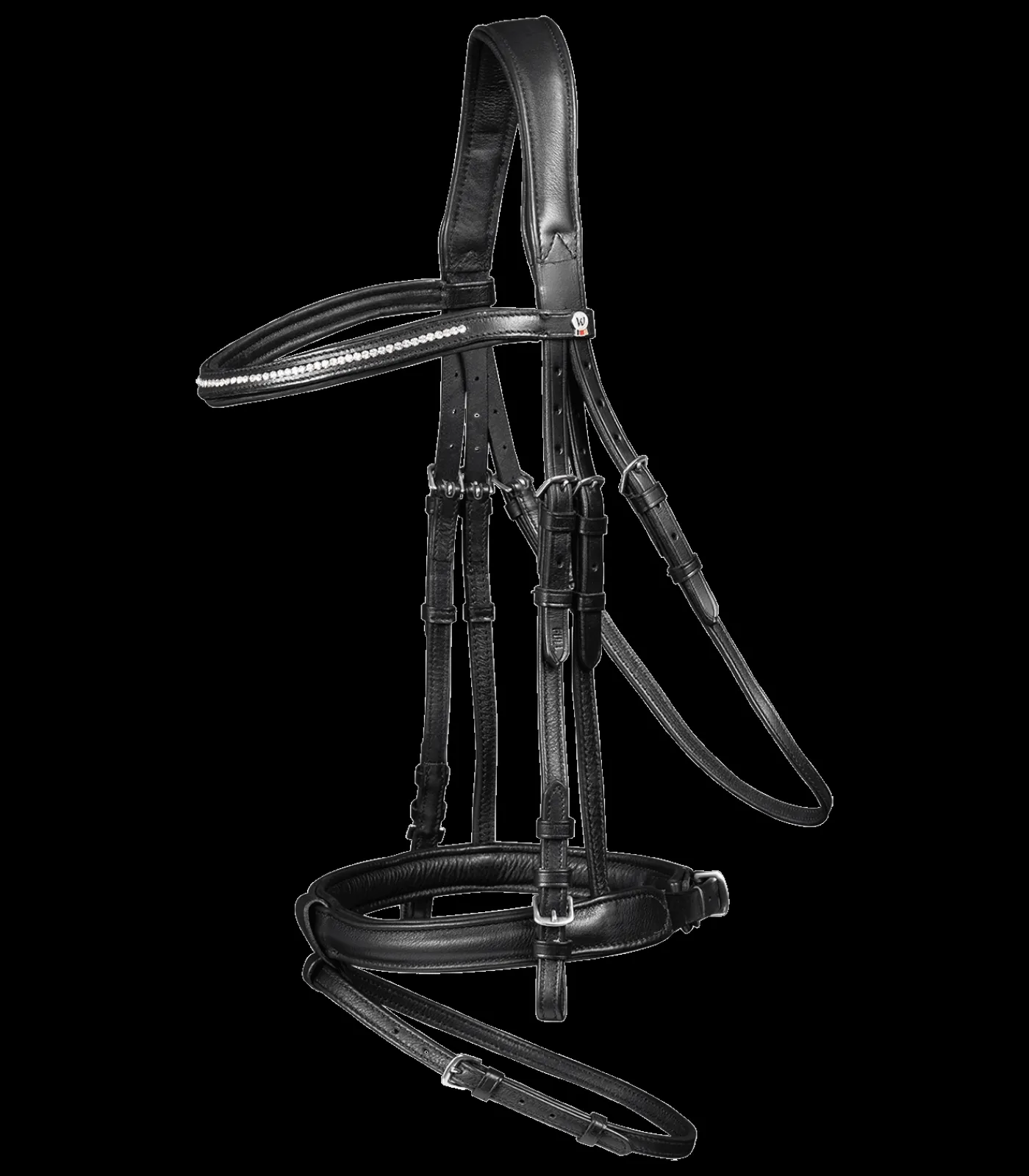 Waldhausen X-Line Trensenzaum Supersoft Glam schwarz Sale