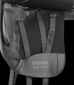 WINTEC 500 Dressursattel weit schwarz Clearance