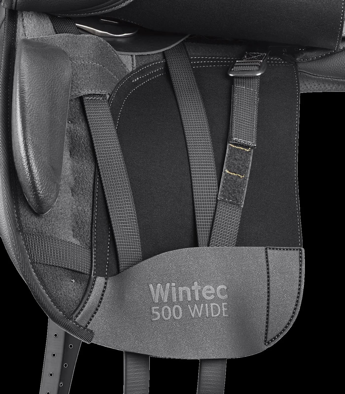 WINTEC 500 Dressursattel weit schwarz Clearance