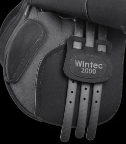 WINTEC 2000 Vielseitigkeitssattel Hoher Widerrist schwarz Hot