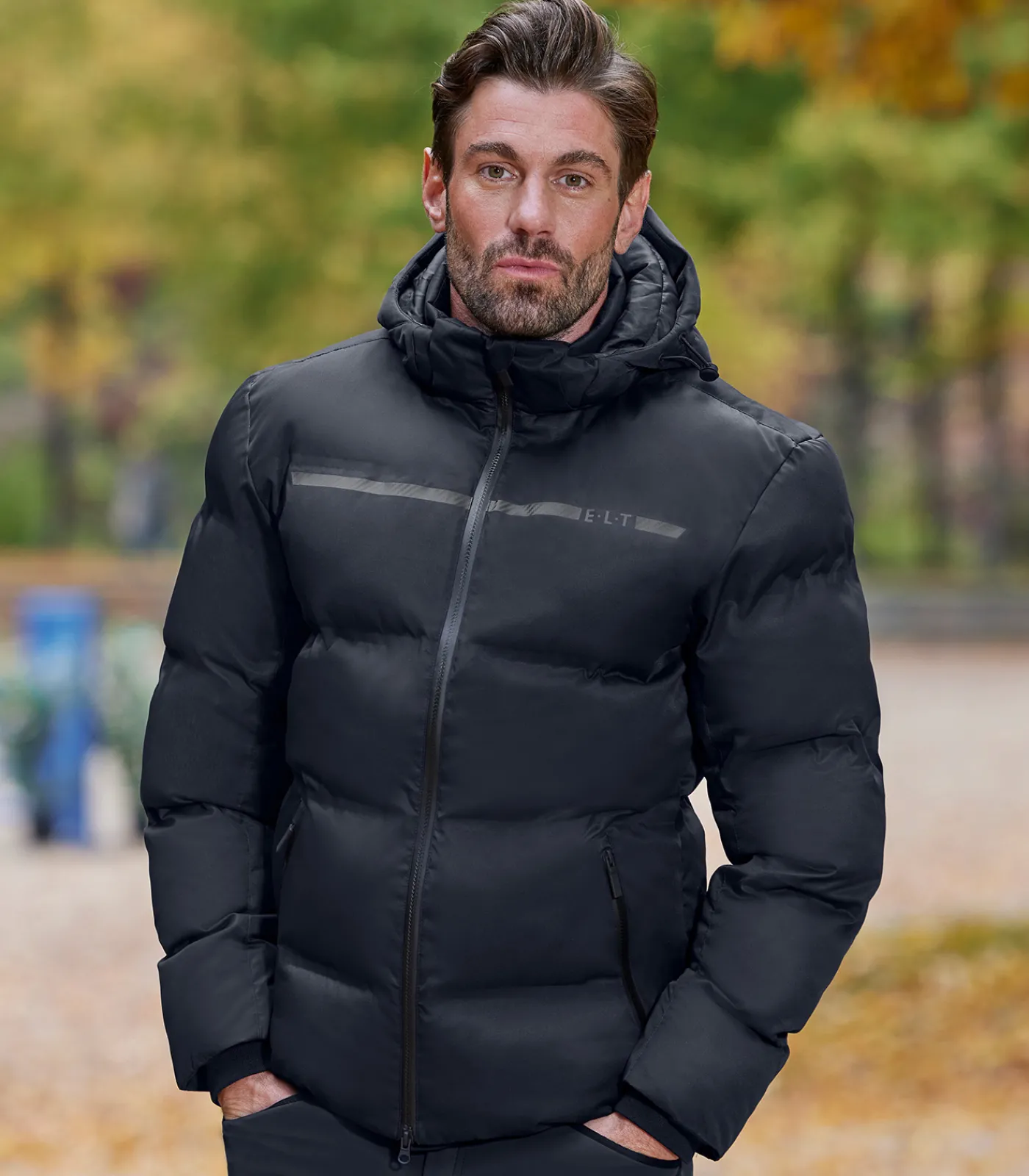 ELT Winter Lightweight Jacke Montana, Herren tiefblau Outlet