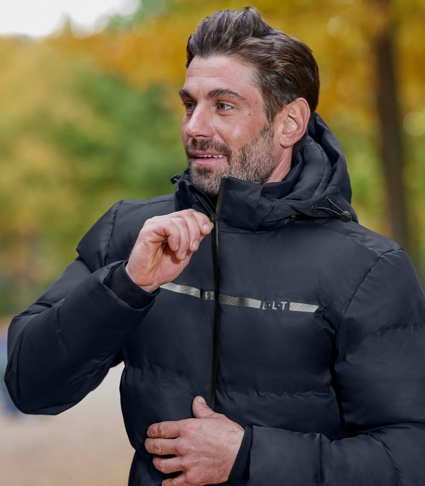 ELT Winter Lightweight Jacke Montana, Herren tiefblau Outlet