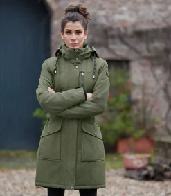 ELT Winter Reitparka Kopenhagen olive