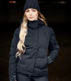 ELT Winter-Performance-Reitjacke Ohio, Damen tiefblau Hot