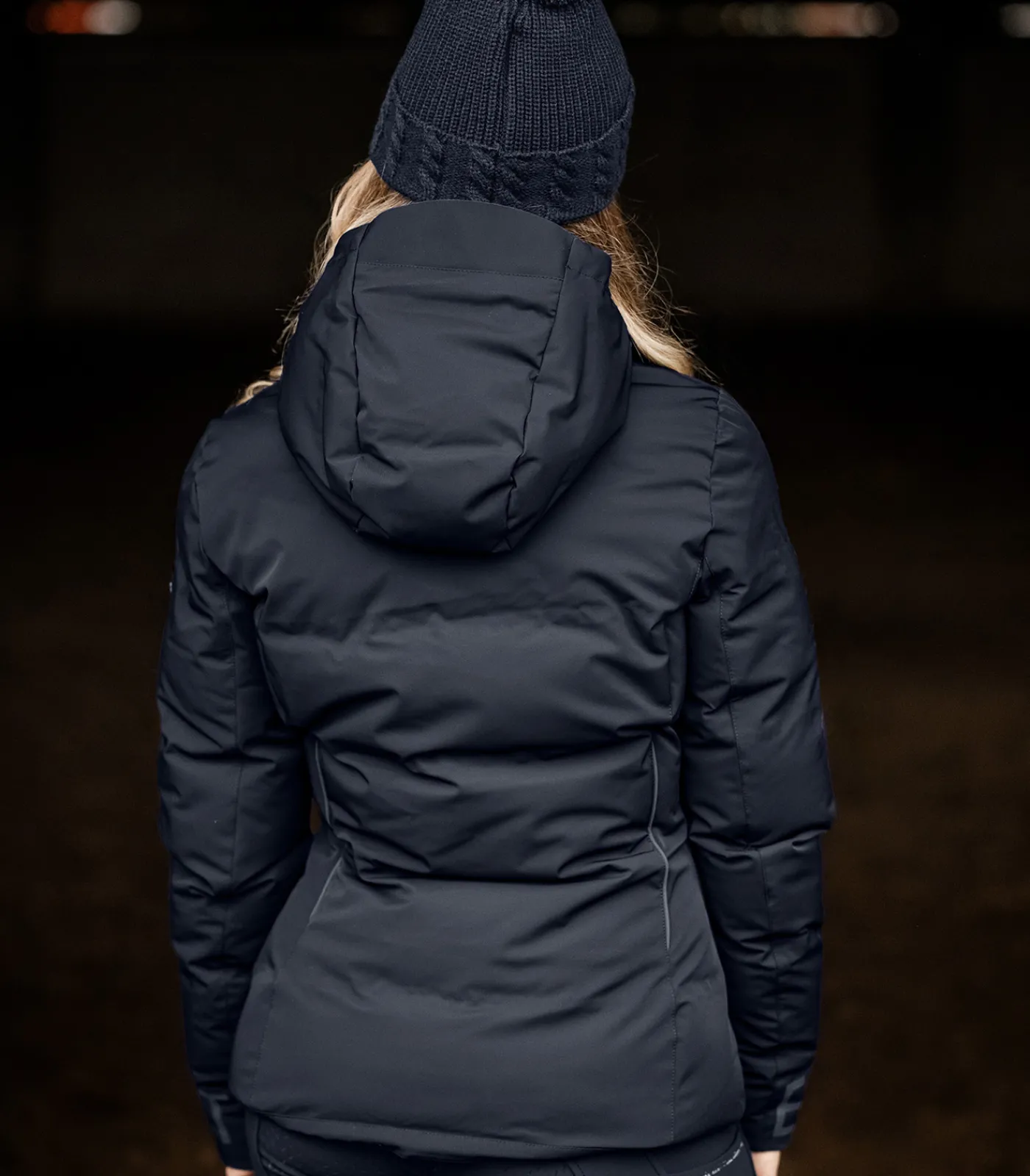 ELT Winter-Performance-Reitjacke Ohio, Damen tiefblau Hot