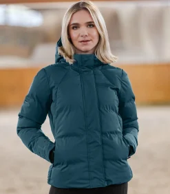 ELT Winter-Performance-Reitjacke Ohio, Damen tiefblau Hot