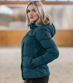 ELT Winter-Performance-Reitjacke Ohio, Damen tiefblau Hot